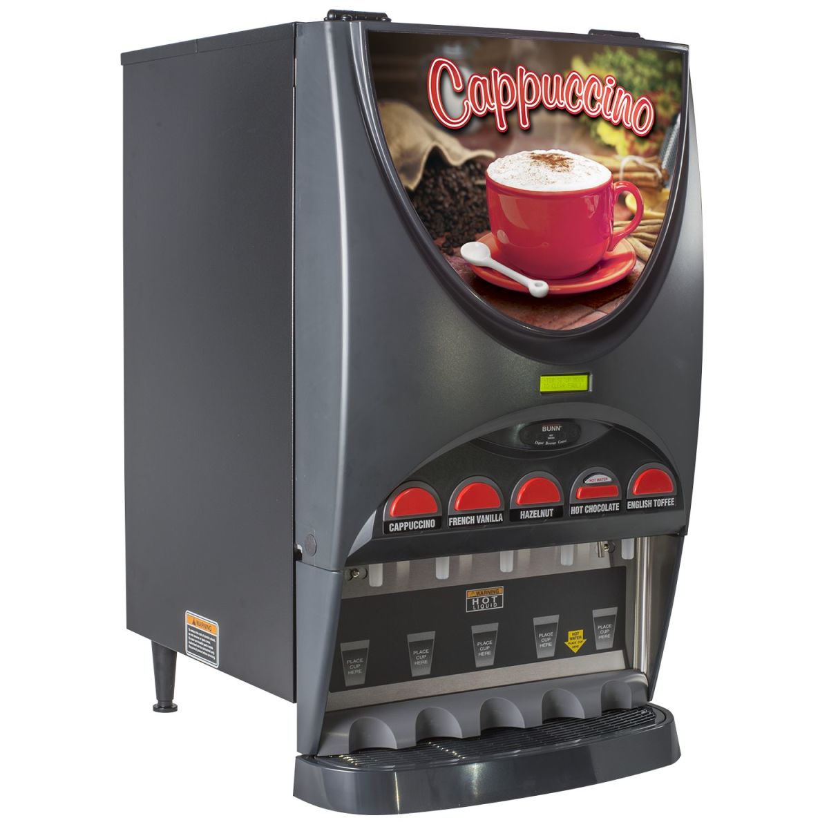 Dispensador de bebidas calientes para máquina de capuchino/expreso Bunn 37000.0022 iMIX-5