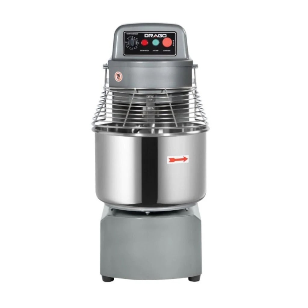 Amasadora Para Panadería 16 Kg De Harina DRAGO AI-40-1T
