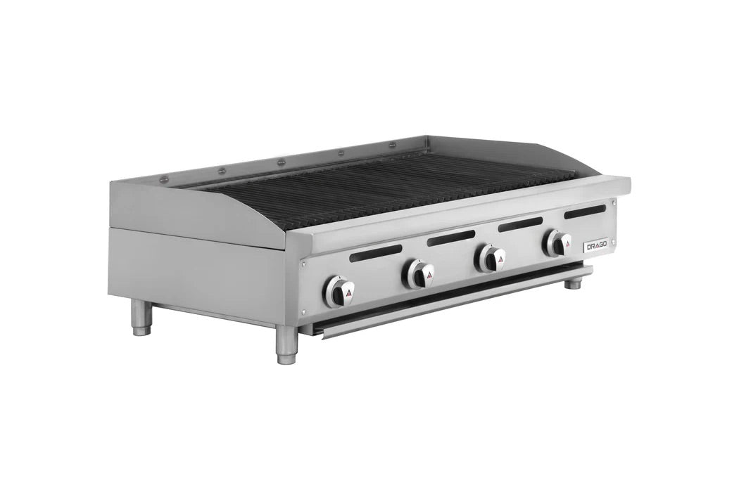 Asador Radiante Acero Inoxidable Drago AG-4R