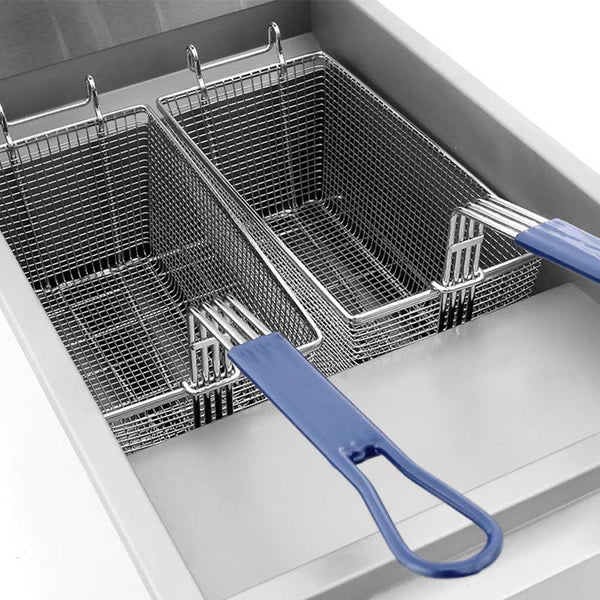 Freidora Atosa ATFS-40 Freidora 2 Canastillas 19.5 Litros Gas