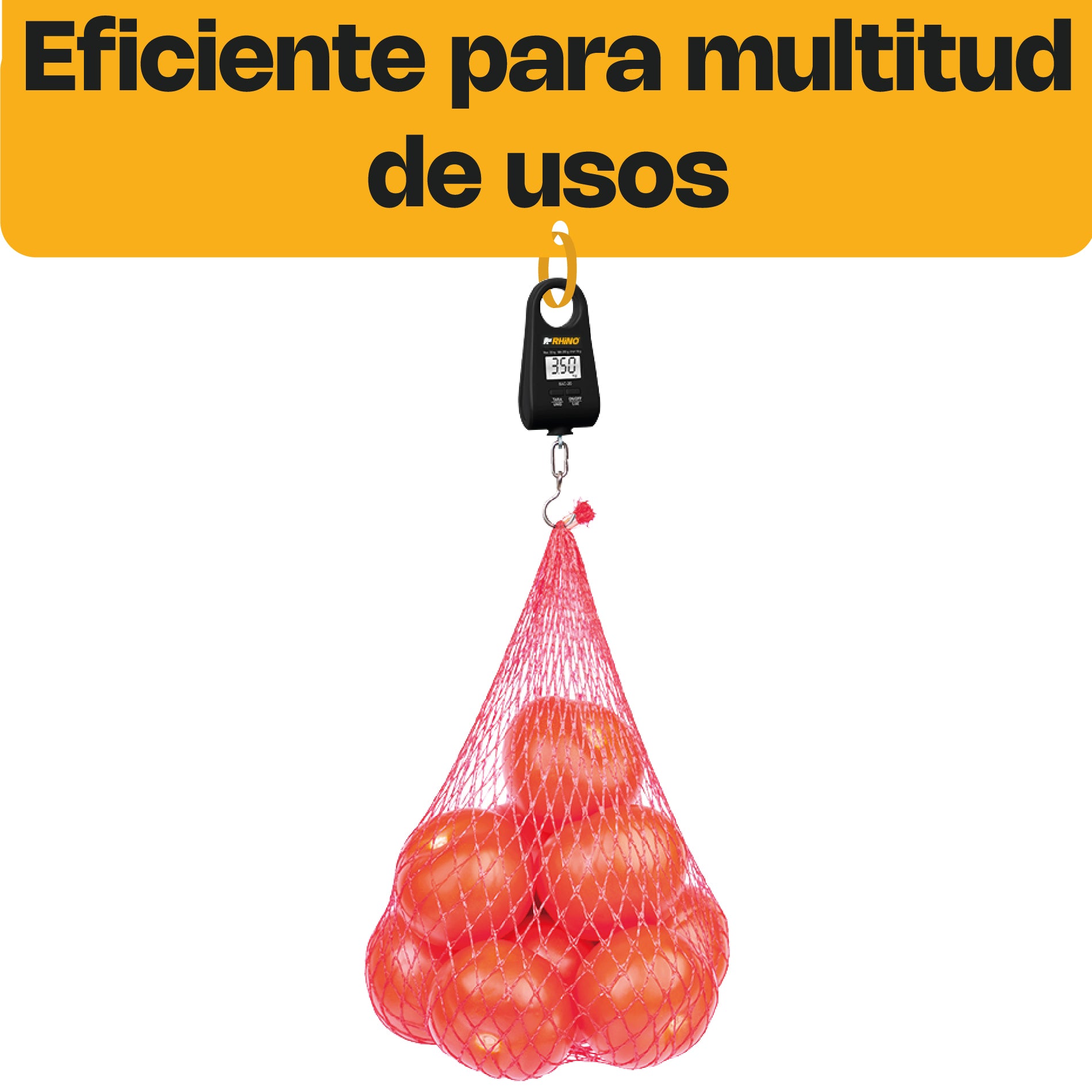 Báscula Electrónica Colgante 20 kg Rhino BAC-20