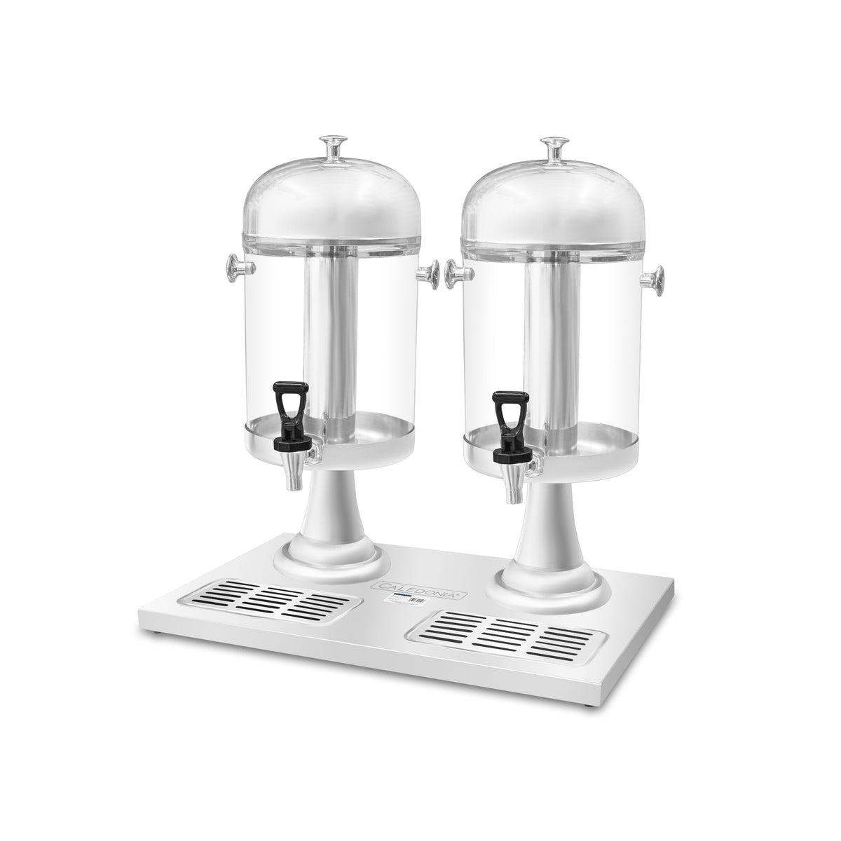 Dispensador Cilíndrico de Bebidas de 2 tanques Caledonia DISJU-16