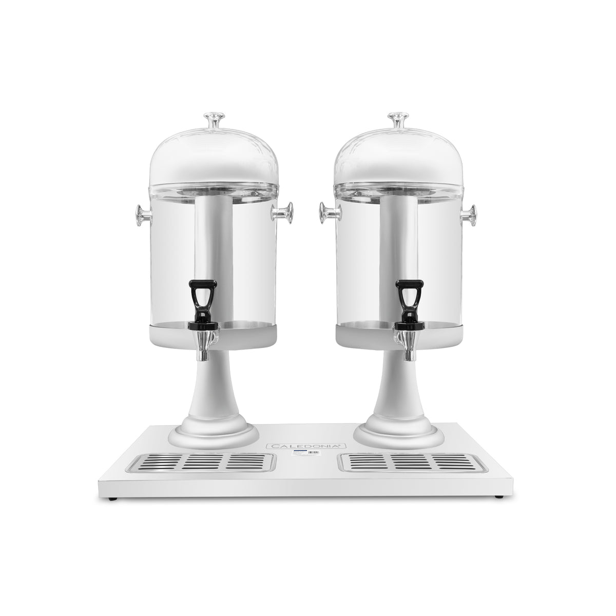 Dispensador Cilíndrico de Bebidas de 2 tanques Caledonia DISJU-16
