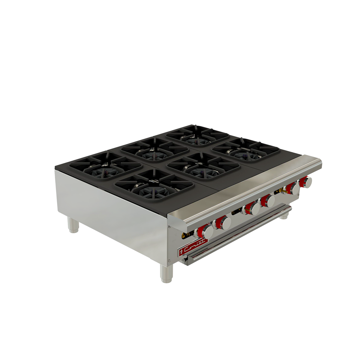 Parrila a gas Coriat modelo PCV-6 de Mesa Máster