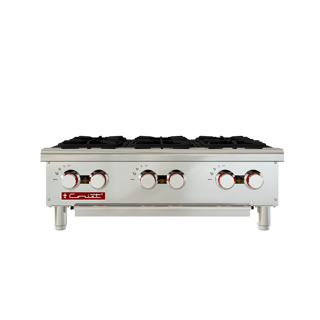 Parrila a gas Coriat modelo PCV-6 de Mesa Máster