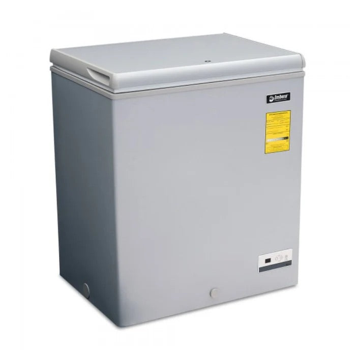 Congelador Horizontal Doble Temperatura Tapa Cofre Gris 4.87 pies Imbera HF04 1F 1026622