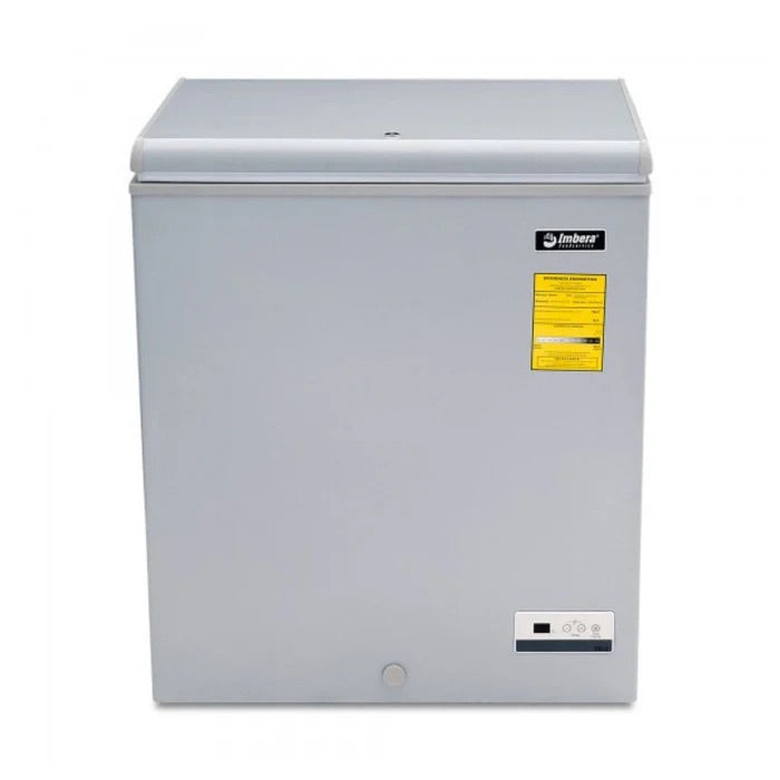 Congelador Horizontal Doble Temperatura Tapa Cofre Gris 4.87 pies Imbera HF04 1F 1026622