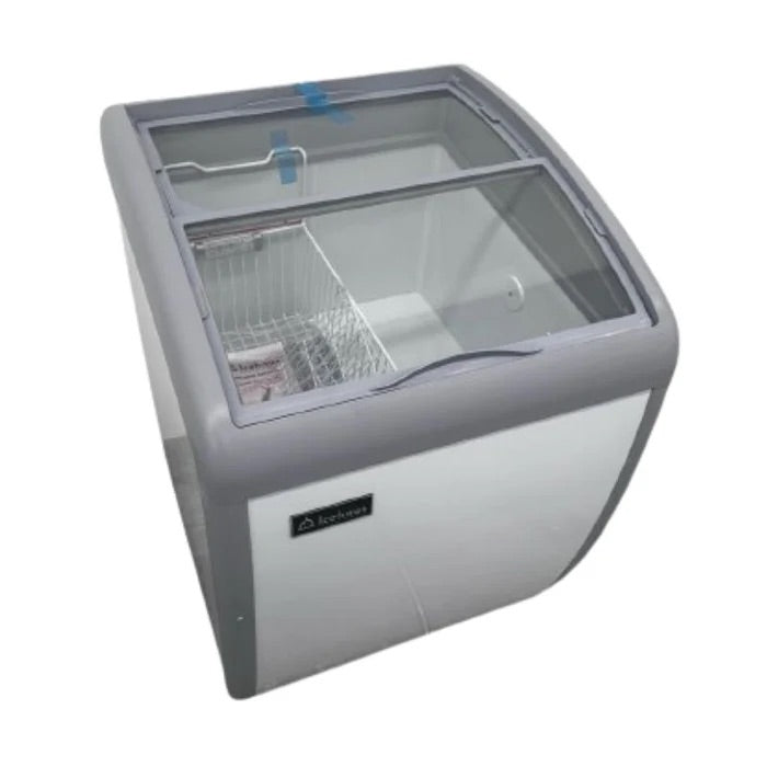 Congelador Paletero Puerta Cristal 5.5 Pies Icehaus CHPC-160