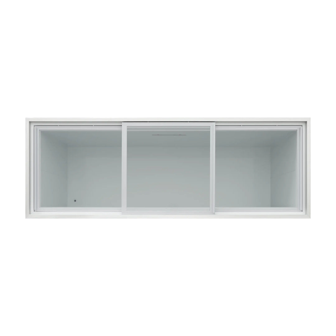 Congelador Plano 3 Puertas Cristal 12.1 Pies c Drago CHPP-350