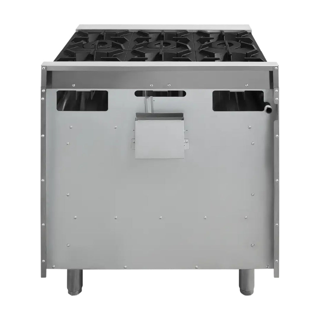 Estufa con 6 quemadores y horno Drago modelo CG-61