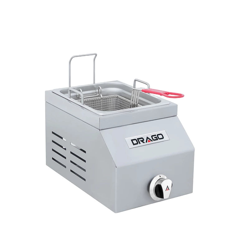 Freidora a gas de 5 litros Drago Modelo FG-5