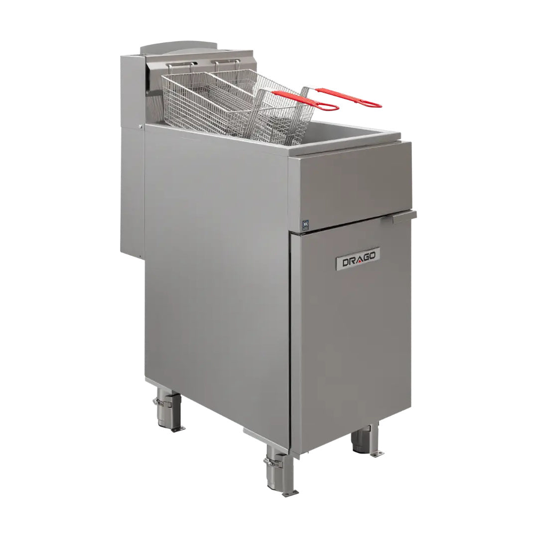Freidora a Gas 21L FG-21 RS Drago GFR-321-04 / GFR-321-09