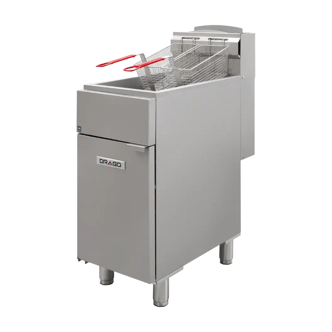 Freidora a Gas 21L FG-21 RS Drago GFR-321-04 / GFR-321-09