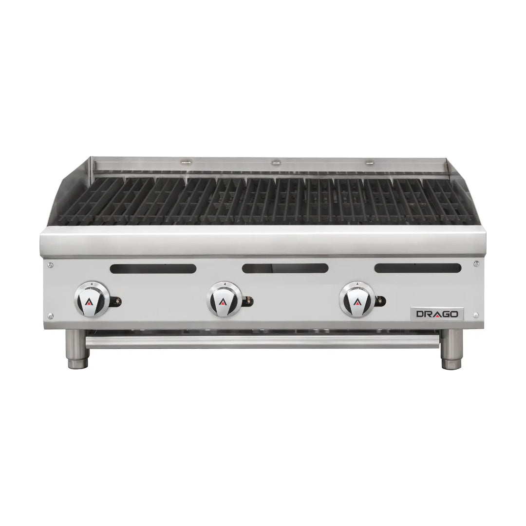 Asador Radiante 3 Quemadores AG-3R Drago GNAS-03-00 / GPAS-03-00
