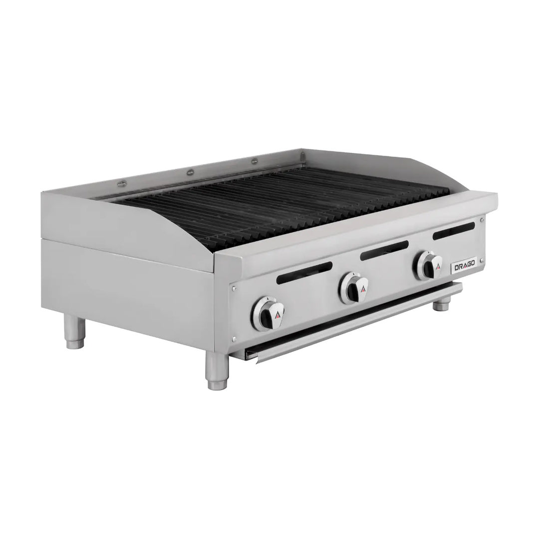 Asador Radiante 3 Quemadores AG-3R Drago GNAS-03-00 / GPAS-03-00