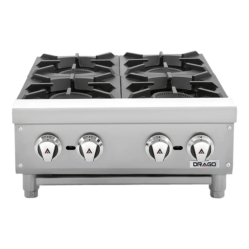 Parrilla de 4 quemadores modelo CG-40 Drago GNPA-400-V / GPPA-400-V