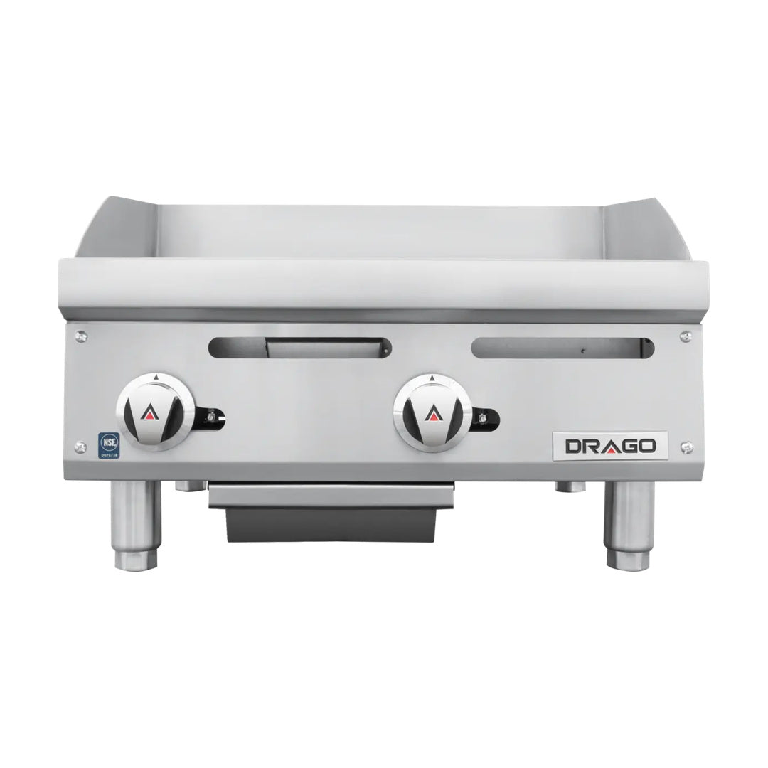 Plancha de 2' Marca Drago Modelo PG-2 freeshipping - Innova FoodService