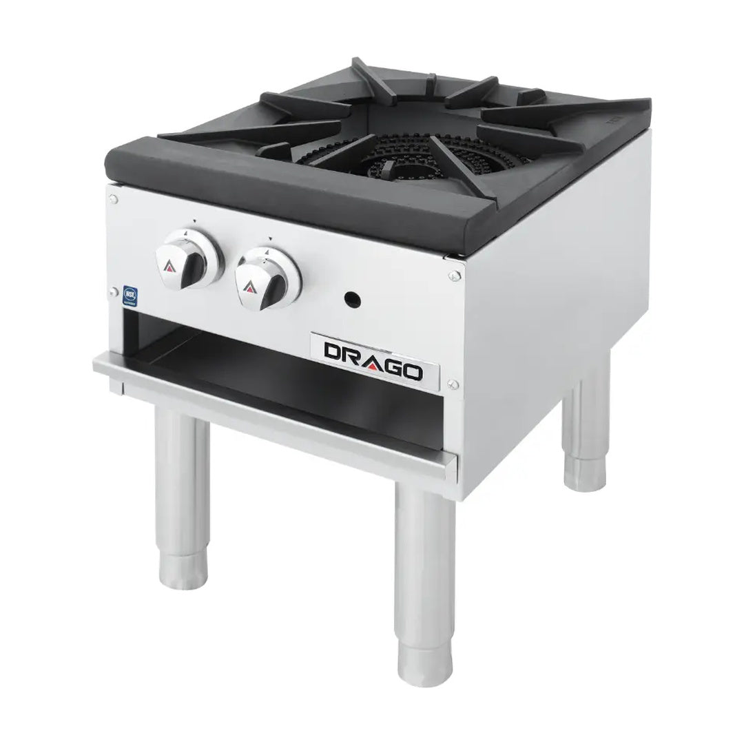 Estufón de 1 sección patas largas a gas Drago GPFO-01-SH / GNFO-01-SH