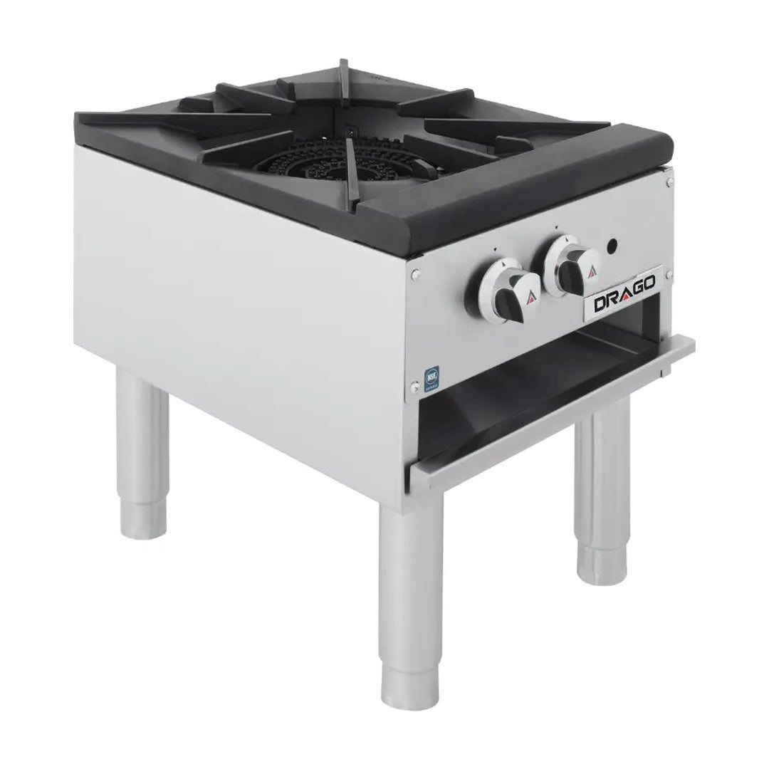 Estufón de 1 sección patas largas a gas Drago GPFO-01-SH / GNFO-01-SH