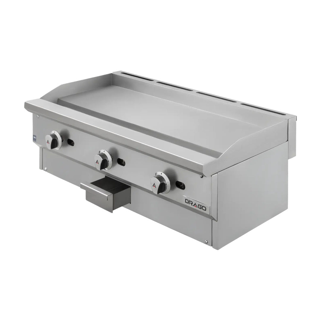 Plancha de 3" Marca Drago Modelo PG-3 Slim freeshipping - Innova FoodService