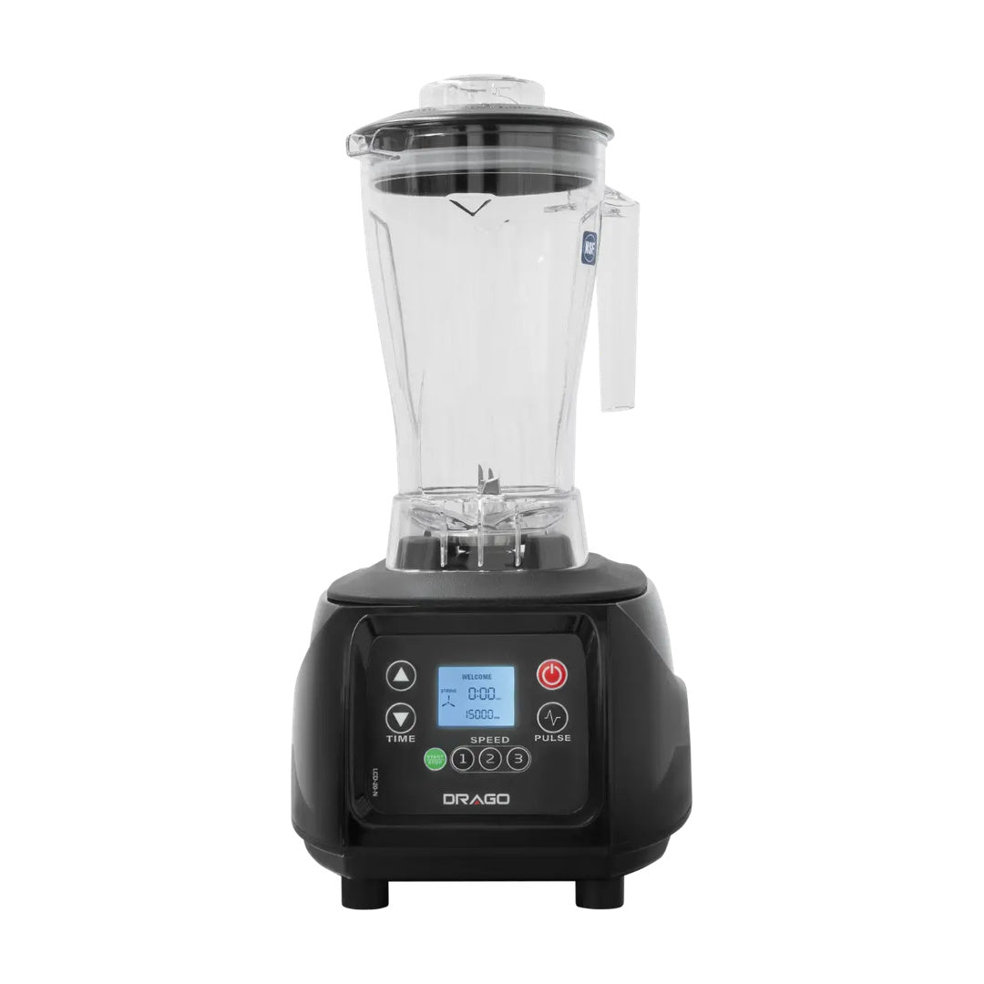Licuadora comercial capacidad de 2L Drago LCD-20-N