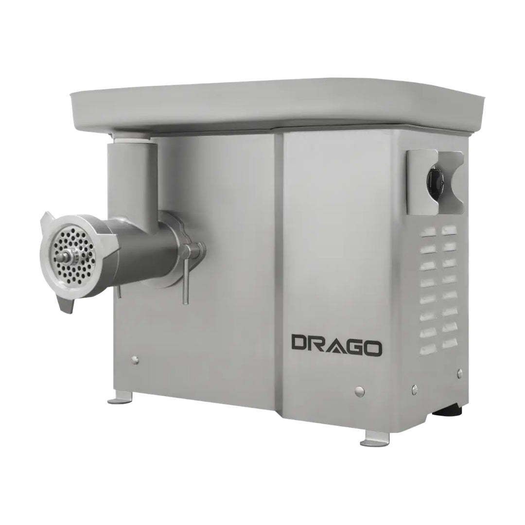 Molino de carne MC-12 de acero inoxidable 3/4hp Drago MC-12