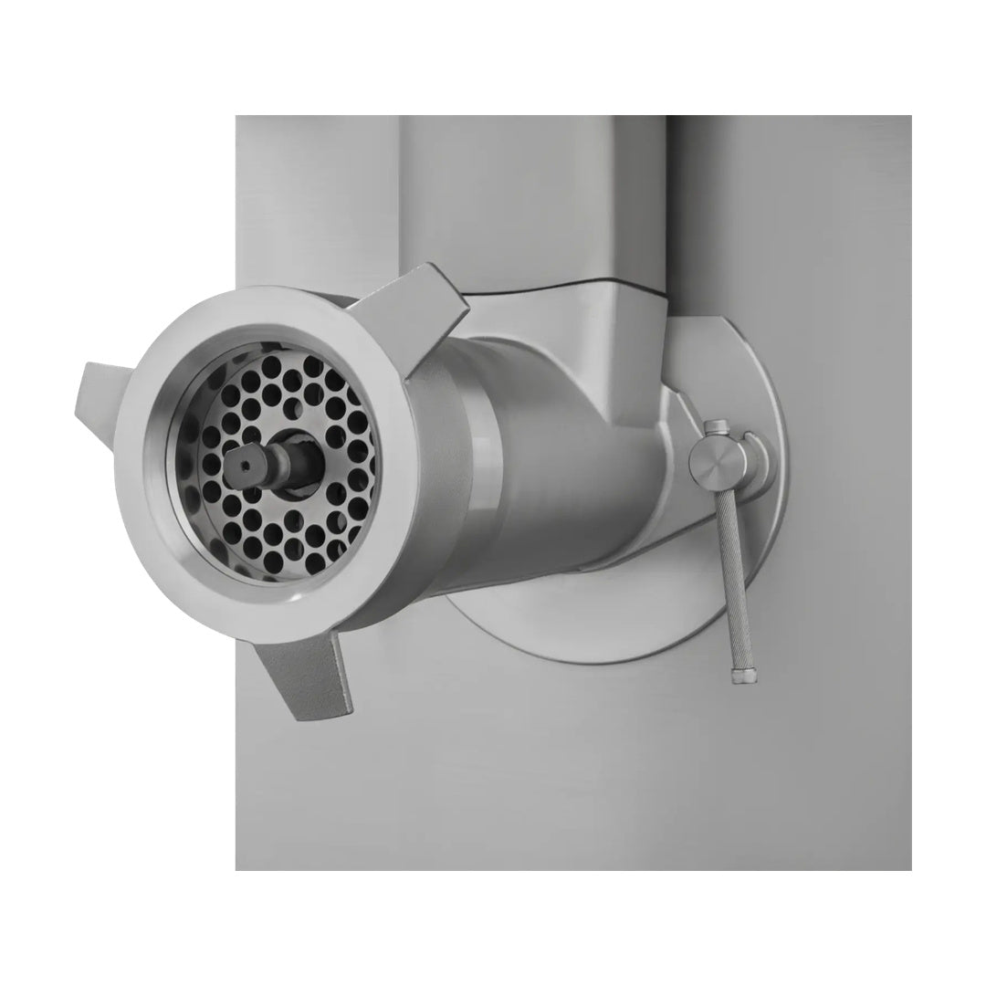 Molino de carne MC-32P-4HP de acero inoxidable 4hp con pedestal Drago MC-32P-4HP