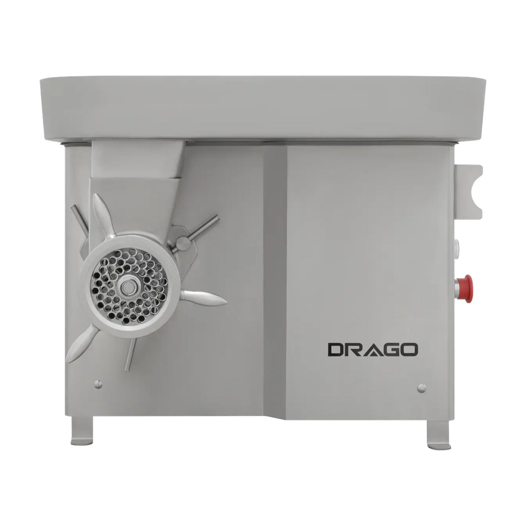 Molino de carne MC-32 de acero inoxidable 1.5hp Drago MC-32