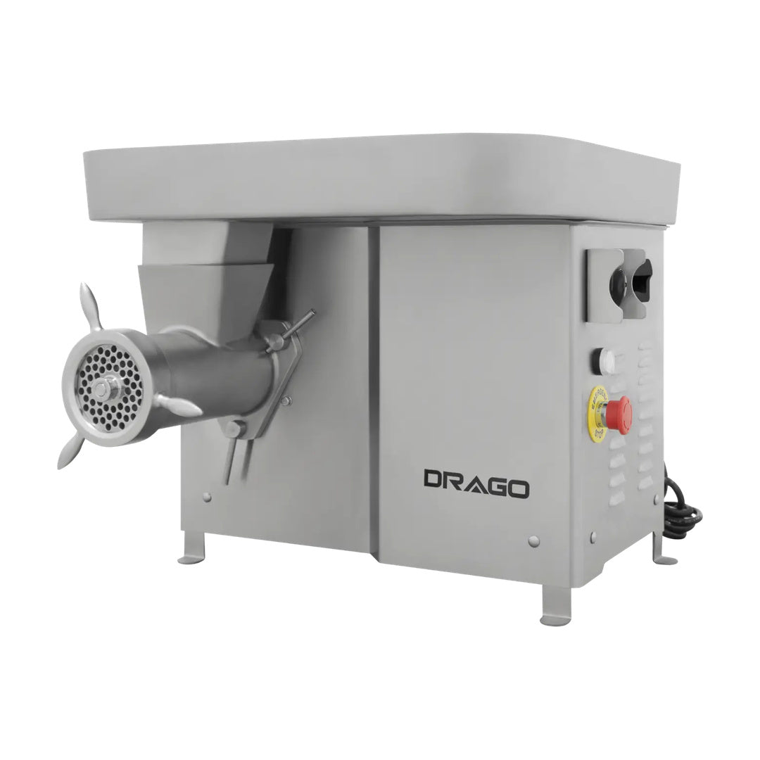 Molino de carne MC-32 de acero inoxidable 1.5hp Drago MC-32