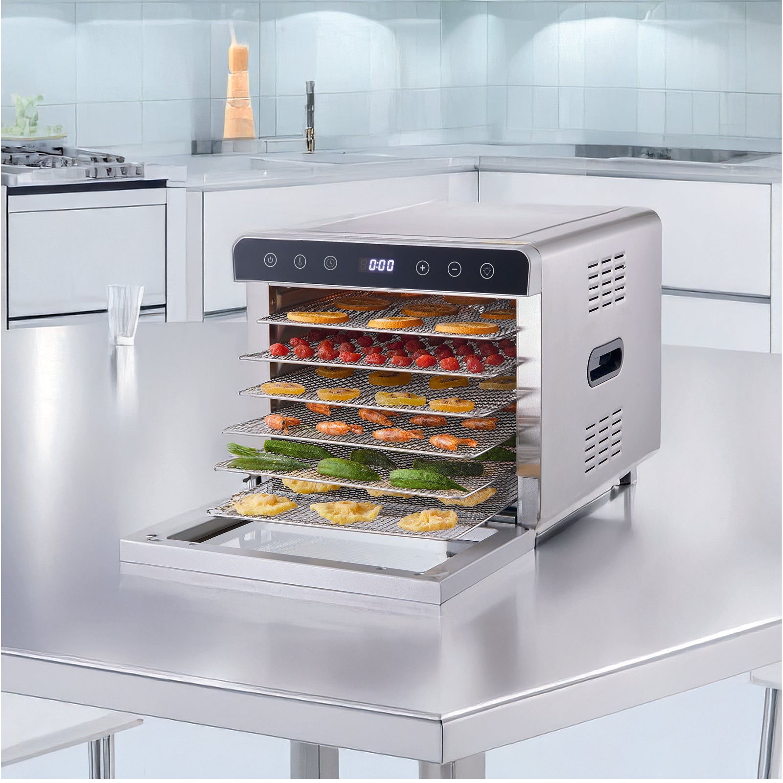 Deshidratador de Alimentos 700 W 6 Charolas Rhino DESALI-6