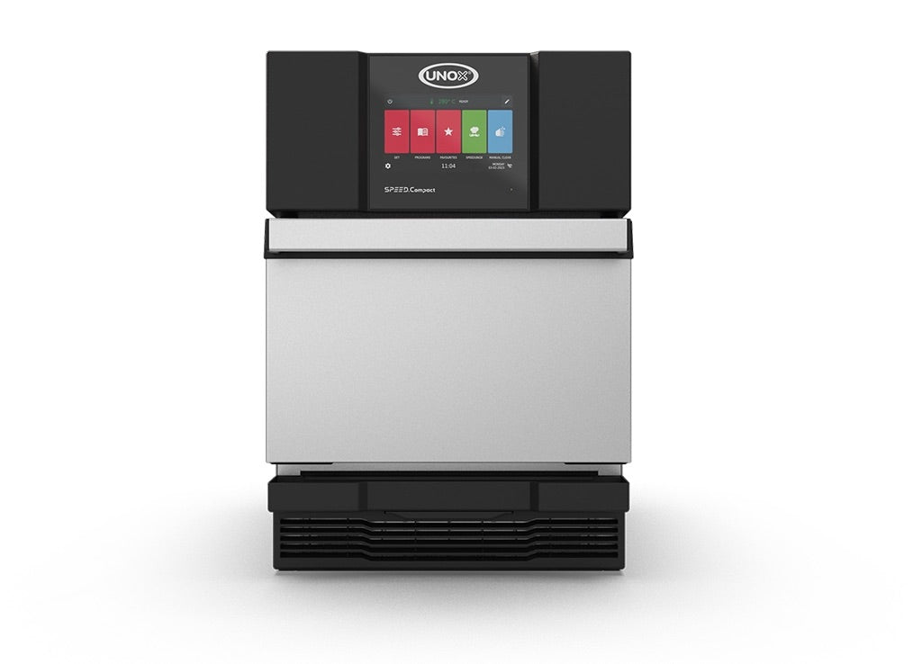 Horno profesional de convección de cocción acelerada Unox SPEED.Compact ECO XEMA-01NS-MCDS-NP