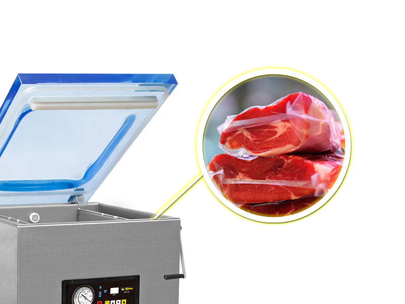 Empacadora Rhino Evac-20 Vacío Barra Selladora 41 Cm