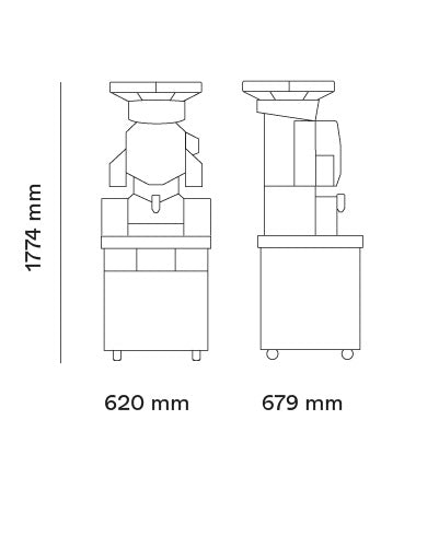 Exprimidor de jugos profesional SPEED S+PLUS Zumex