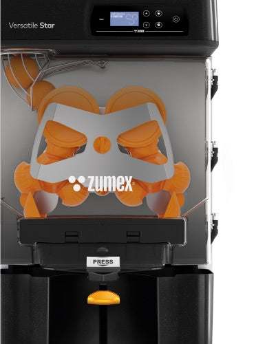 Exprimidor de juegos profesional Versatile Star Juice Corner Slim (BH) Zumex