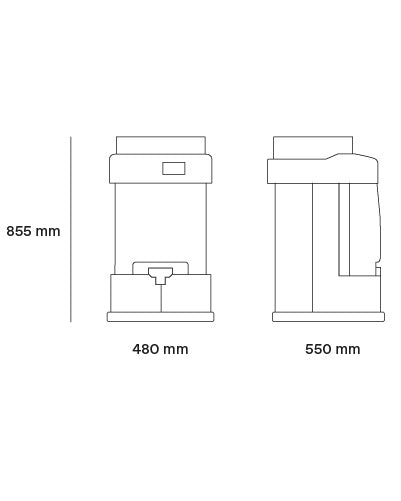 Exprimidor de jugos profesional Versatile Basic Zumex