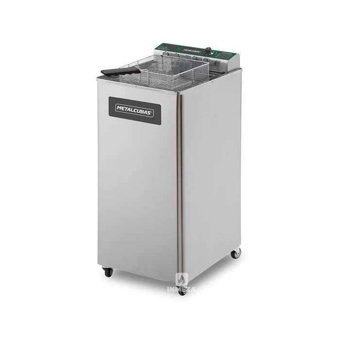 Freidora Eléctrica De Piso P/15 Lts Metalcubas FOE15P
