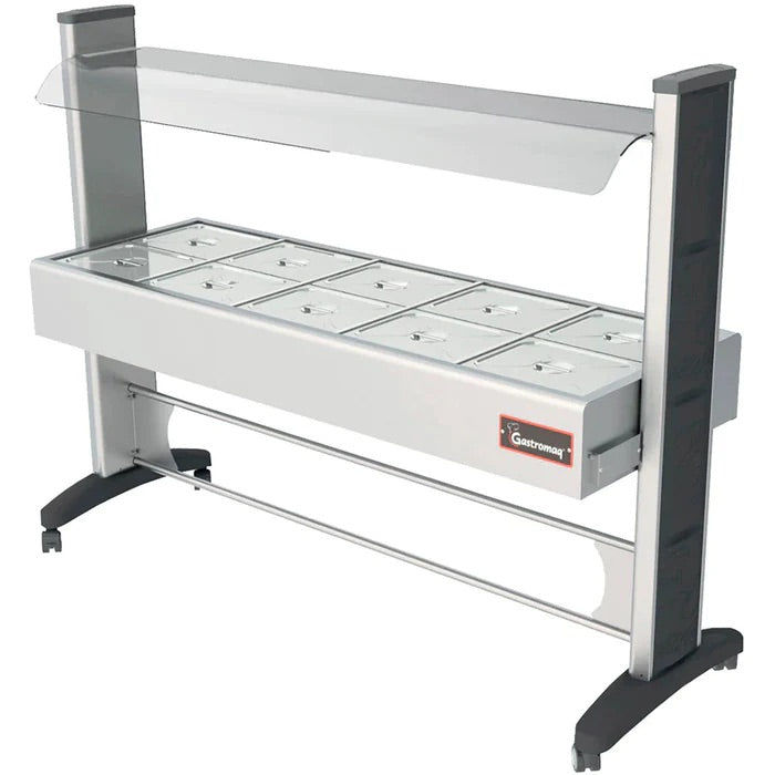 Baño Maria para 10 insertos medios Gastromaq BTE10SL