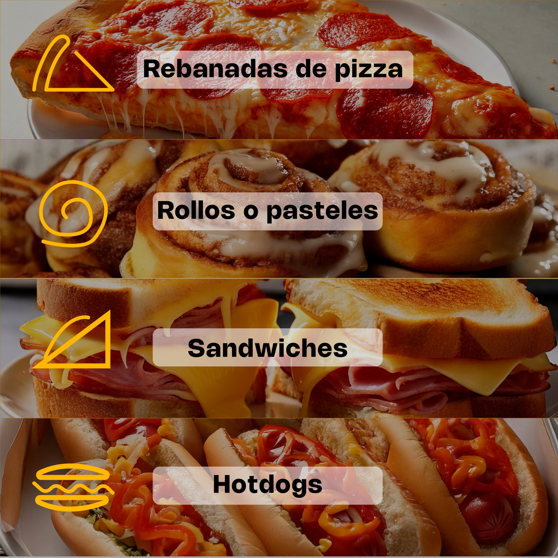 Horno de Microondas Análogo 1.2 pies Rhino HOMIC-12A