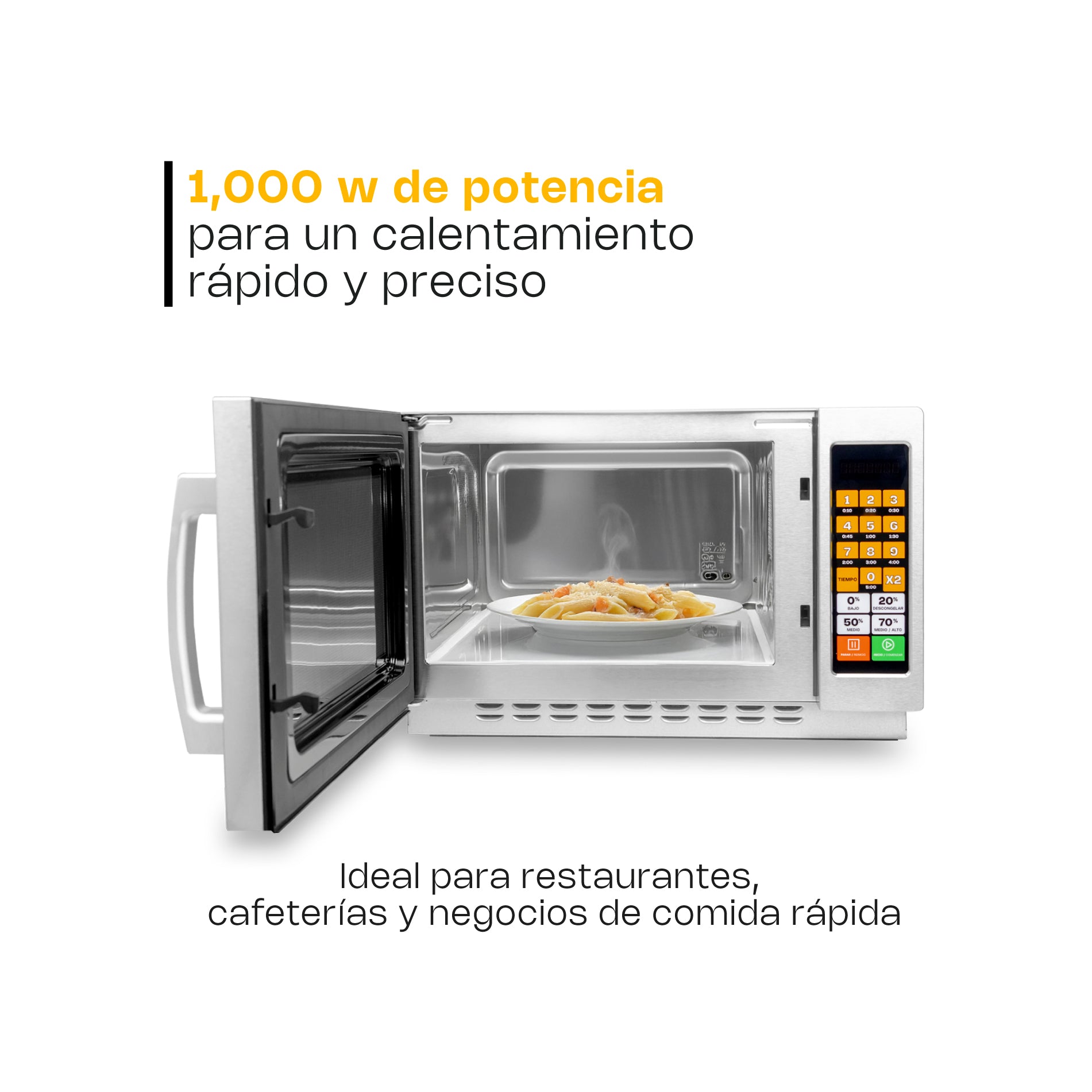 Horno de Microondas Digital 1.2 pies Rhino HOMIC-12D