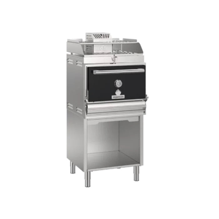 Horno con Mueble y Soporte para Bandejas Mibrasa HMBMASB110-BS