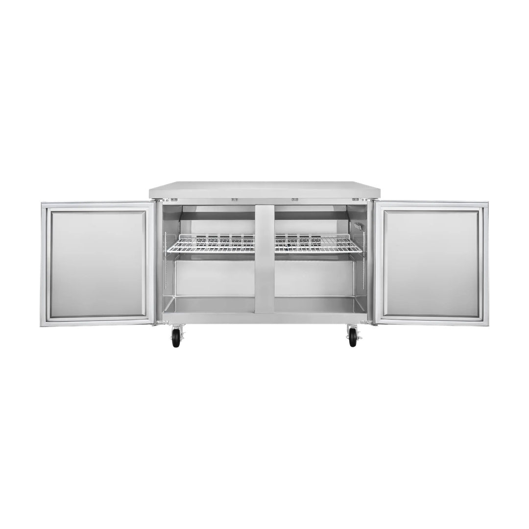 Congelador bajo barra 2 puertas Icehaus modelo CBB-2P-SS-01