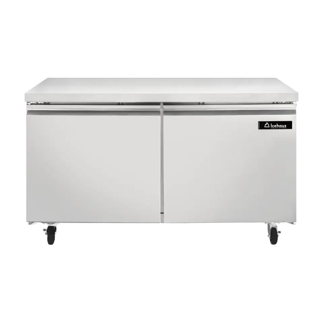 Congelador bajo barra 2 puertas Icehaus modelo CBB-2P-SS-02