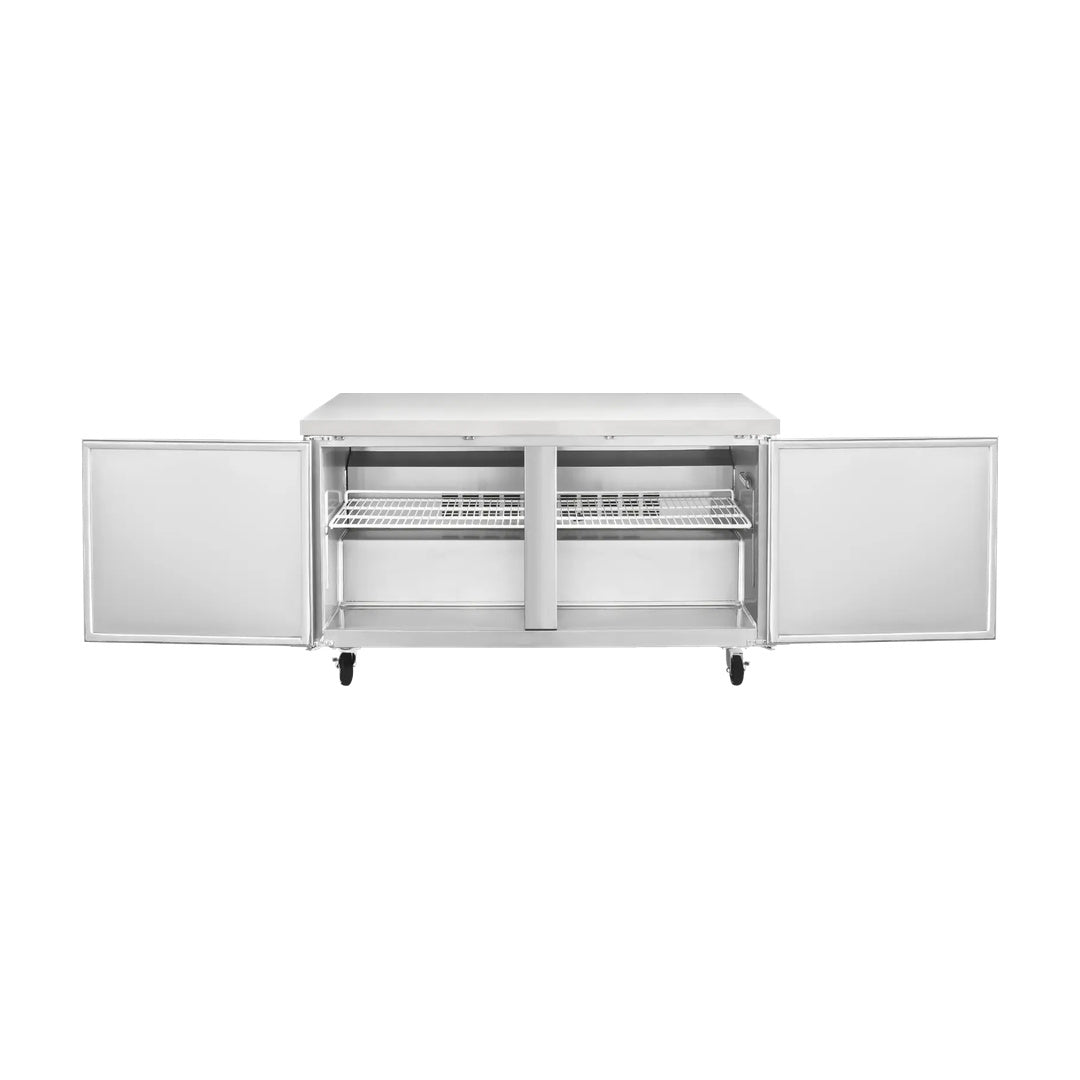 Congelador bajo barra 2 puertas Icehaus modelo CBB-2P-SS-02