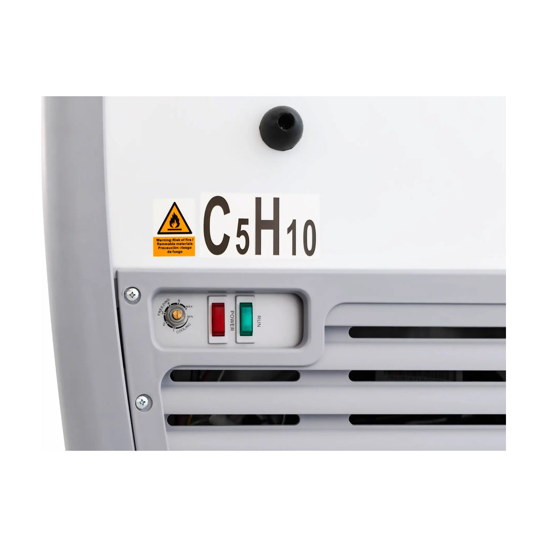 Congelador Paletero Puerta Cristal 19.5 Pies Icehaus CHPC-560