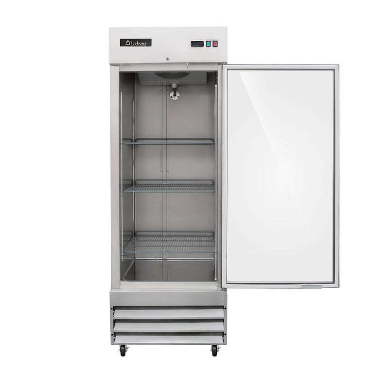 Congelador 1 puerta de cristal Icehaus modelo CV-1PC-SS-01
