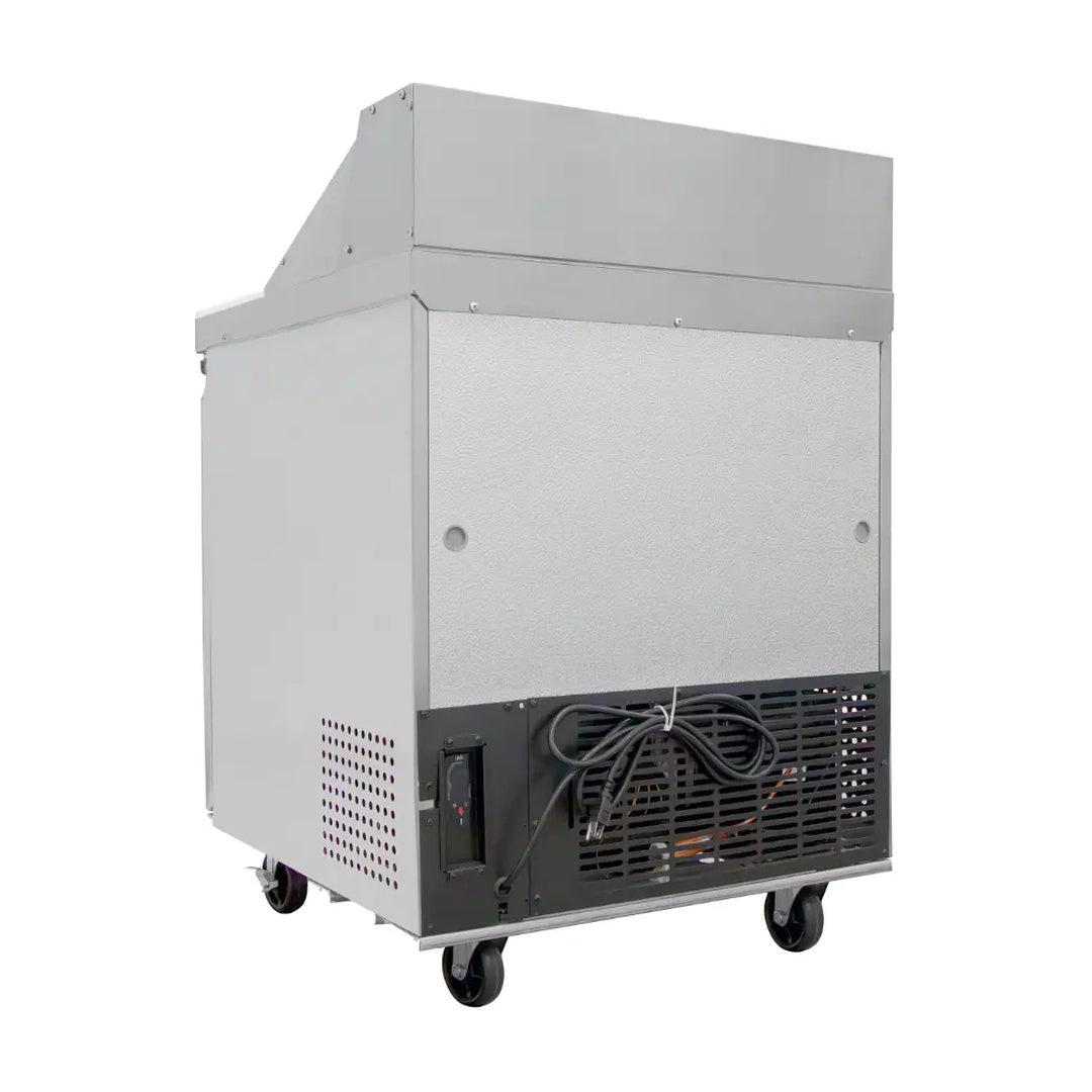 Mesa para ensaladas 1 puerta Icehaus modelo ME-1P-SS-01
