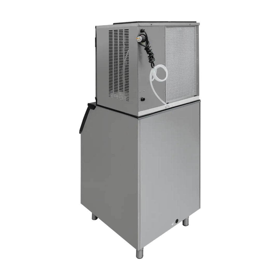 Máquina de hielo de 452 kg a 21°C temperatura ambiente Icehaus MH-400-MD