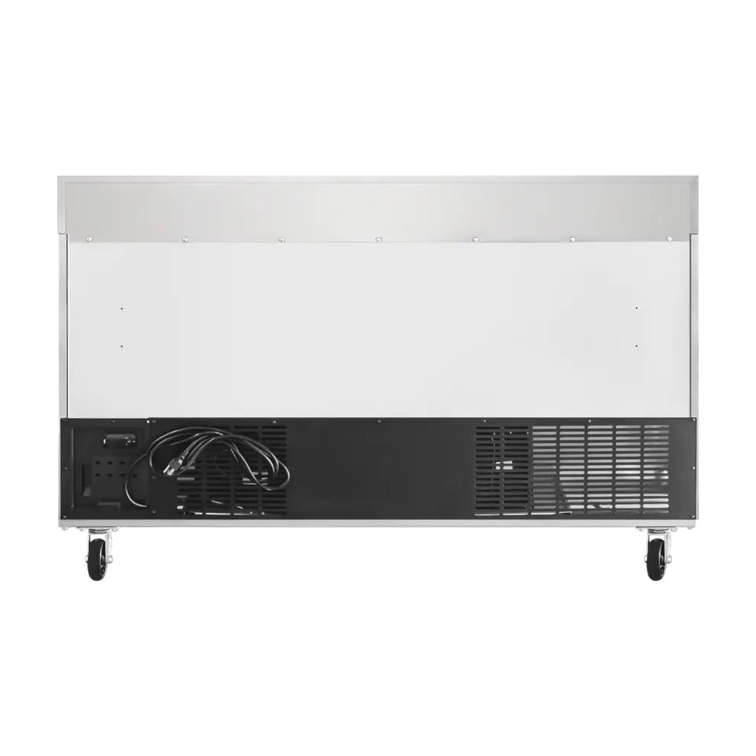 Refrigerador bajo barra 2 puertas solidas 11.3 pies cubicos Icehaus MTR-2P-SS-01