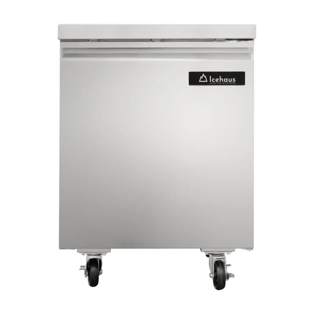 Refrigerador bajo barra 1 puerta Icehaus modelo RBB-1P-SS-01