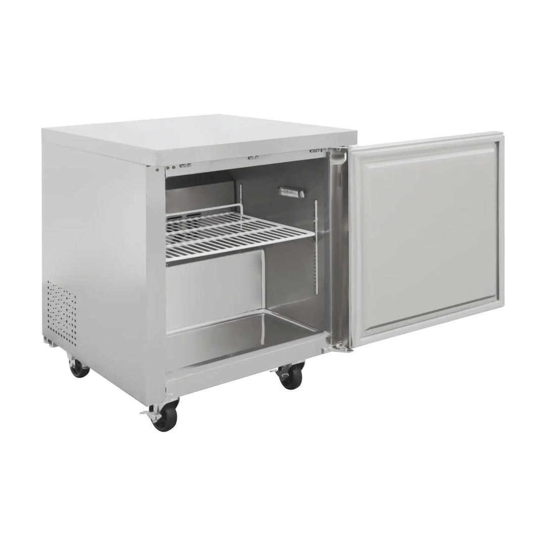 Refrigerador bajo barra 1 puerta Icehaus modelo RBB-1P-SS-01